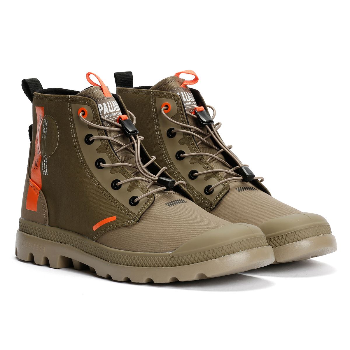 Palladium Pampa Lite Journey Bottes Vertes