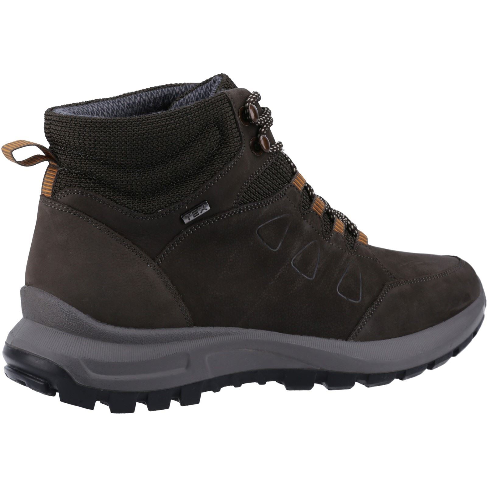 Cotswold Dixton Bottes En Cuir Pour Hommes De Couleur Marron Foncé