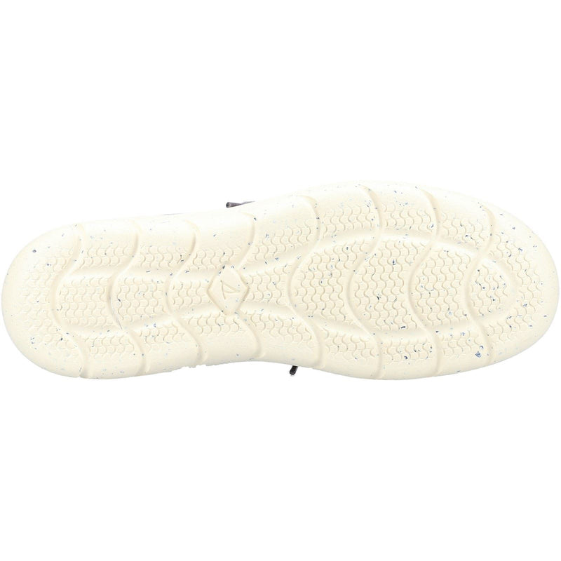 Sperry Capt Launch Moc Chaussures Grises À Lacets Pour Hommes