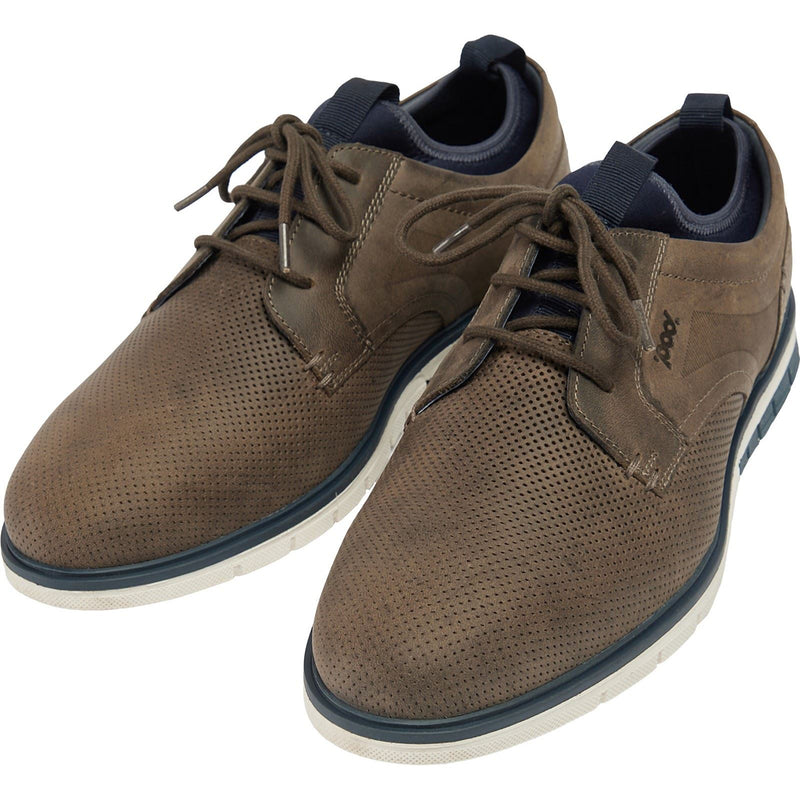 Pod Murphy Chaussures À Lacets Pour Hommes En Cuir Grises