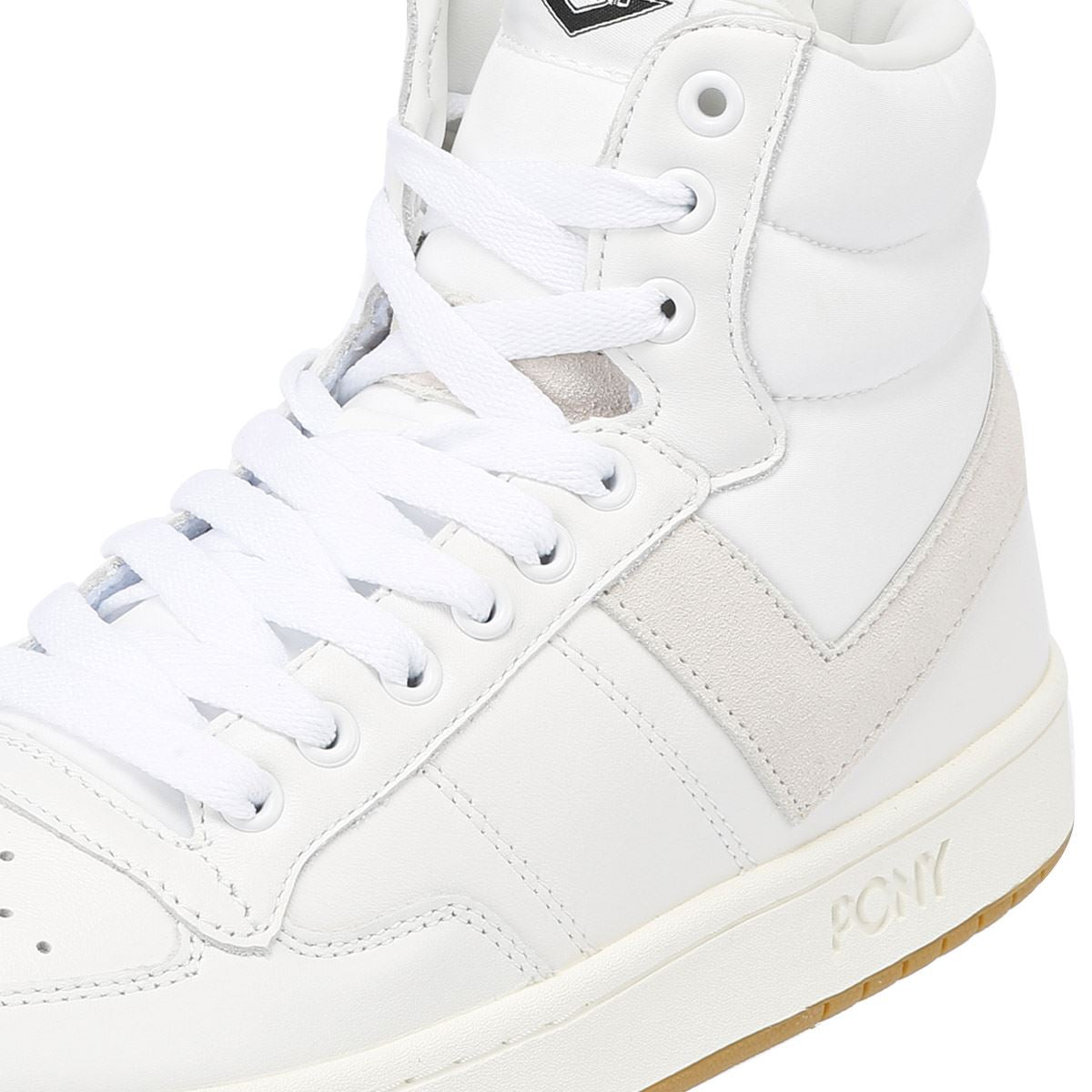 Pony #1 Baskets Blanches