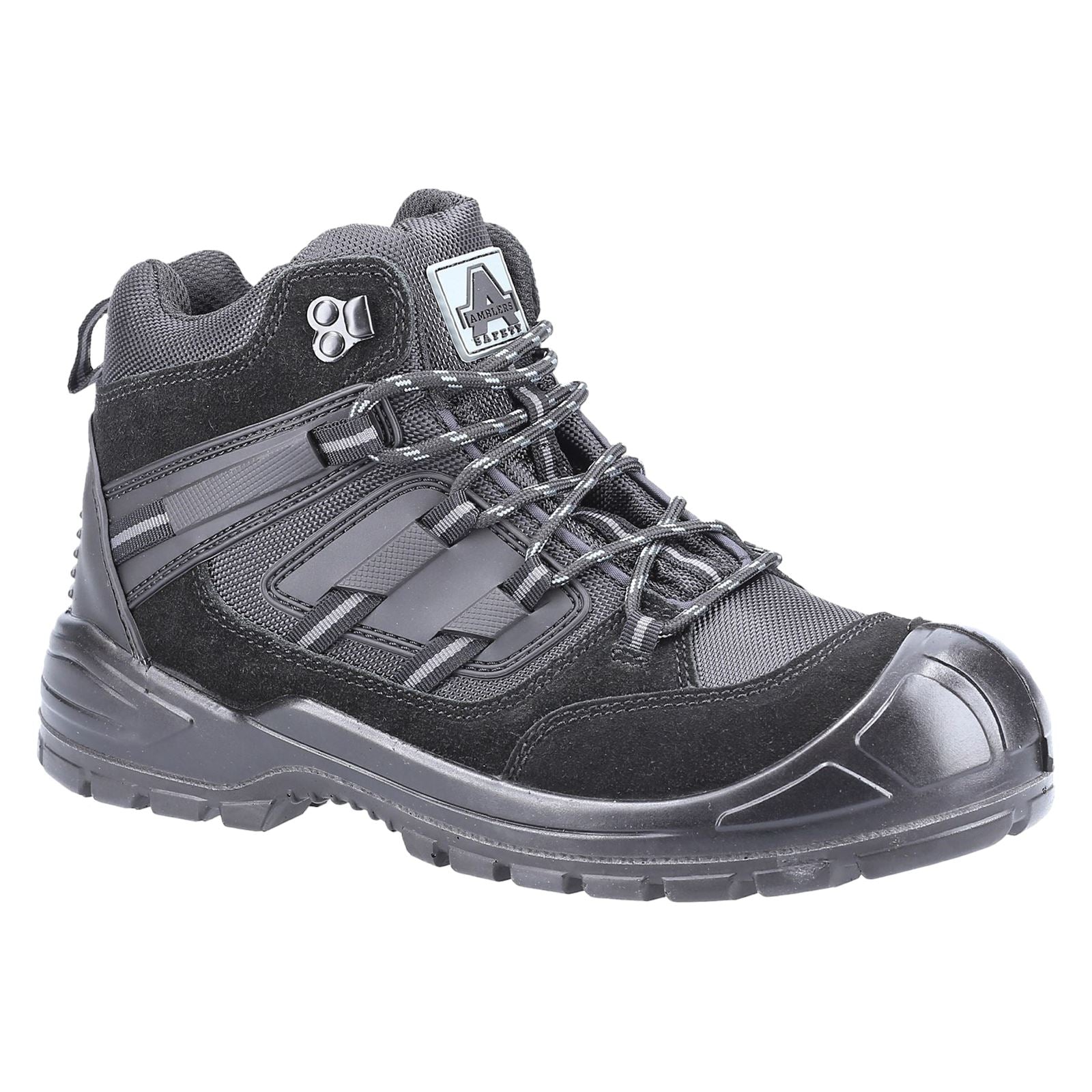 Amblers Safety  Deux Cent Cinquante-Sept Bottes De Sécurité Noires En Suède
