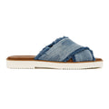 TOMS Mae Crossover Sandales Bleues En Denim Pour Femme