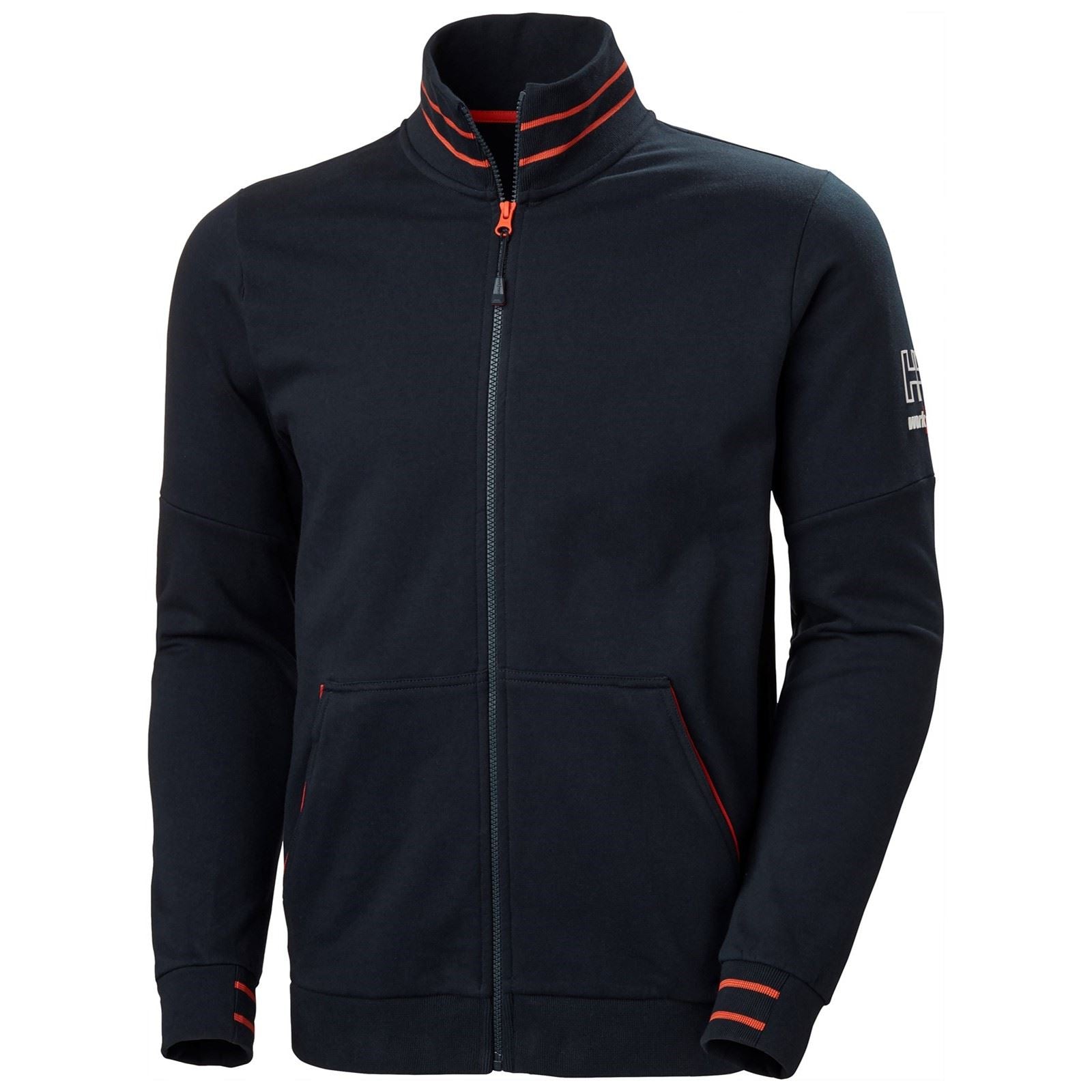 Helly Hansen Workwear Kensington Zip Sweatshirt Bleu En Coton Pour Homme