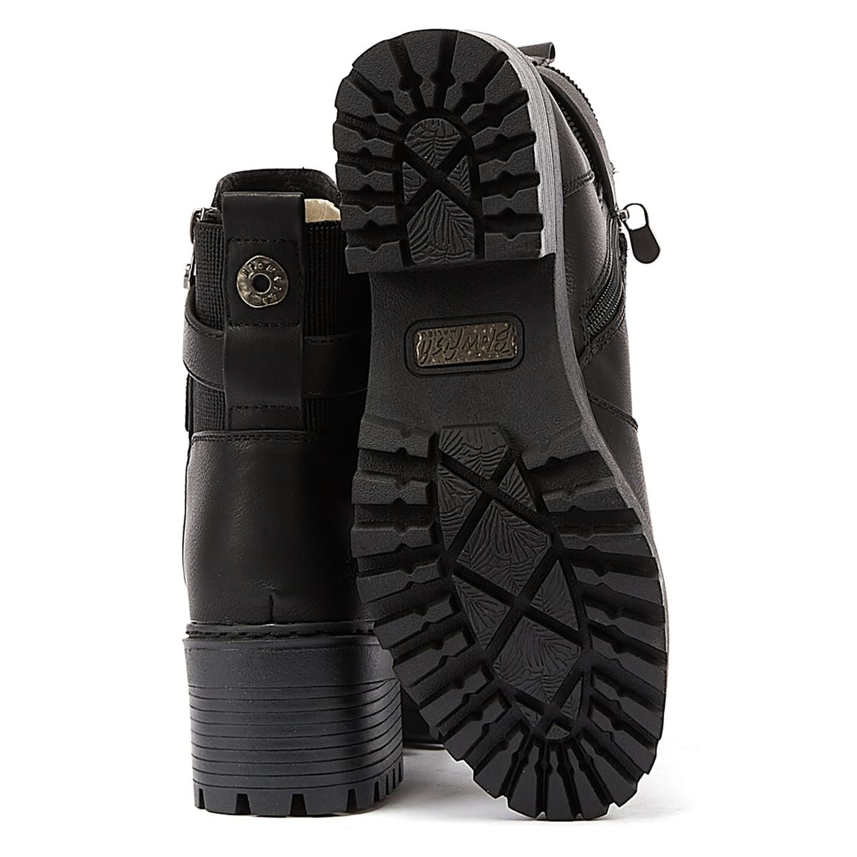 Blowfish Malibu Bottes Noires Pour Femmes À Talons Hauts
