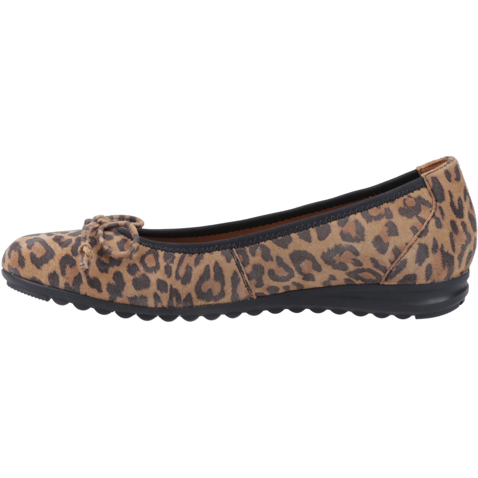 Hush Puppies Lucille Chaussures Plates Léopard Pour Femmes En Cuir