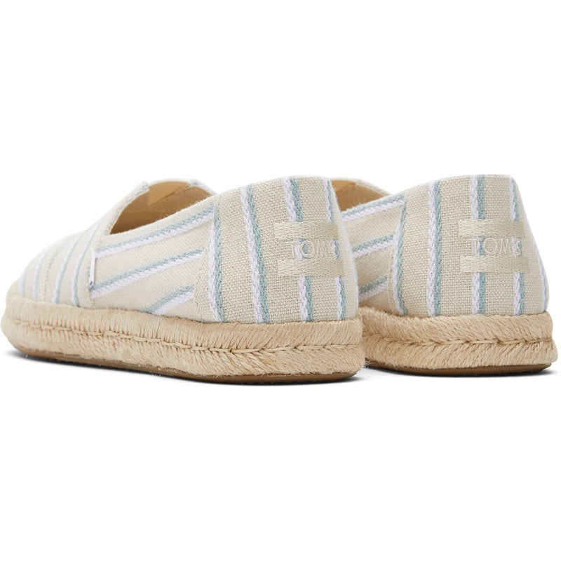 TOMS Alpargata Rope 2.0 Espadrilles En Fog Pour Femmes En 100 % Coton