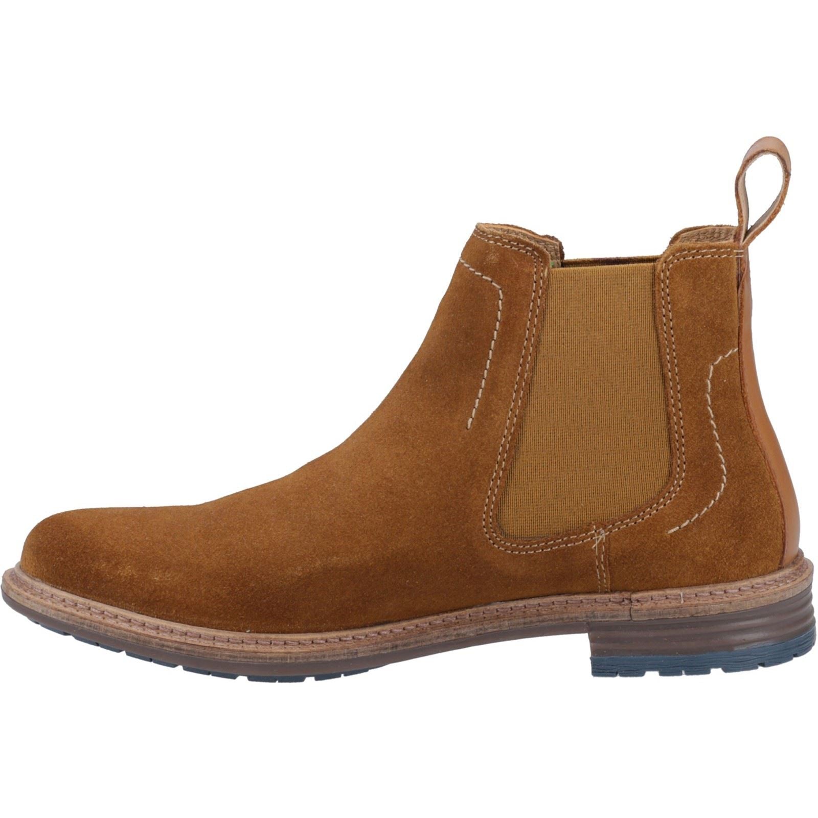 Hush Puppies Justin Suede Bottes En Daim Pour Homme Couleur Tan