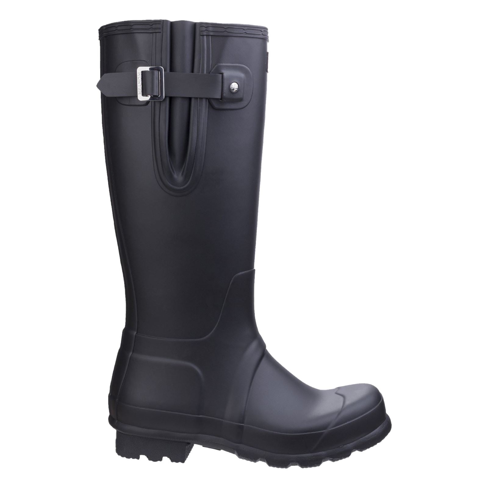Hunter Original Side Adjustable Bottes En Caoutchouc Noires Pour Homme