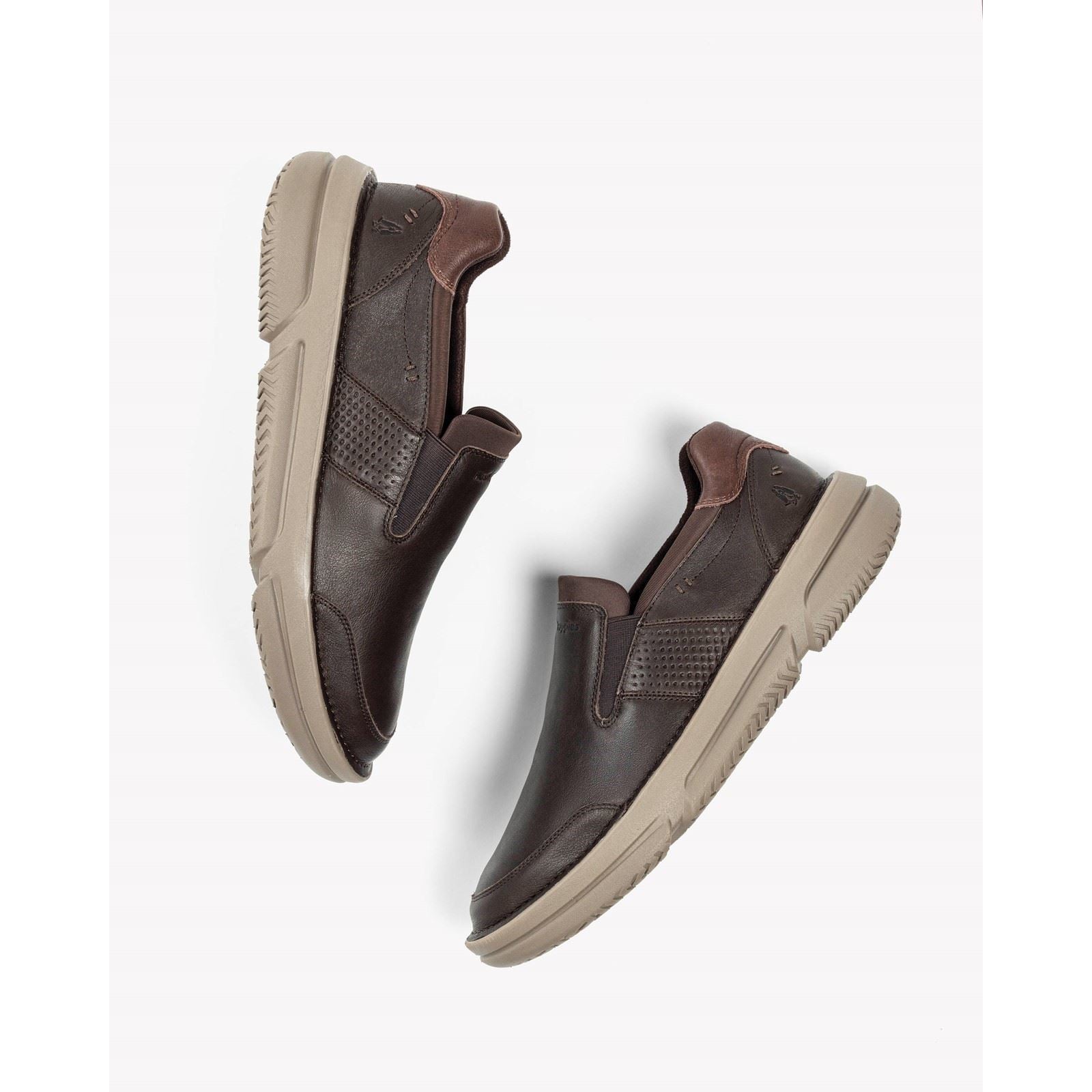 Hush Puppies Baylor Mocassins Pour Hommes En Cuir Marron