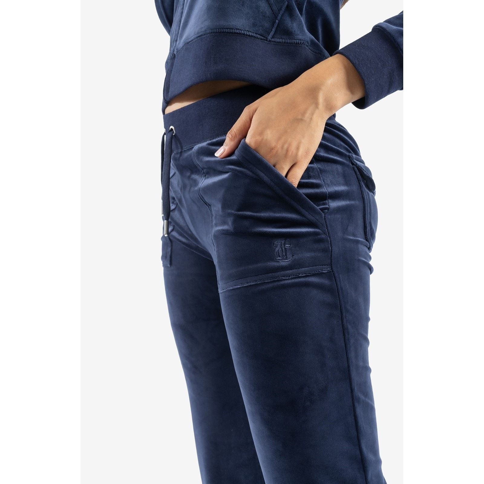 Juicy Couture Del Ray Joggers Bleus En Polyester Pour Femmes