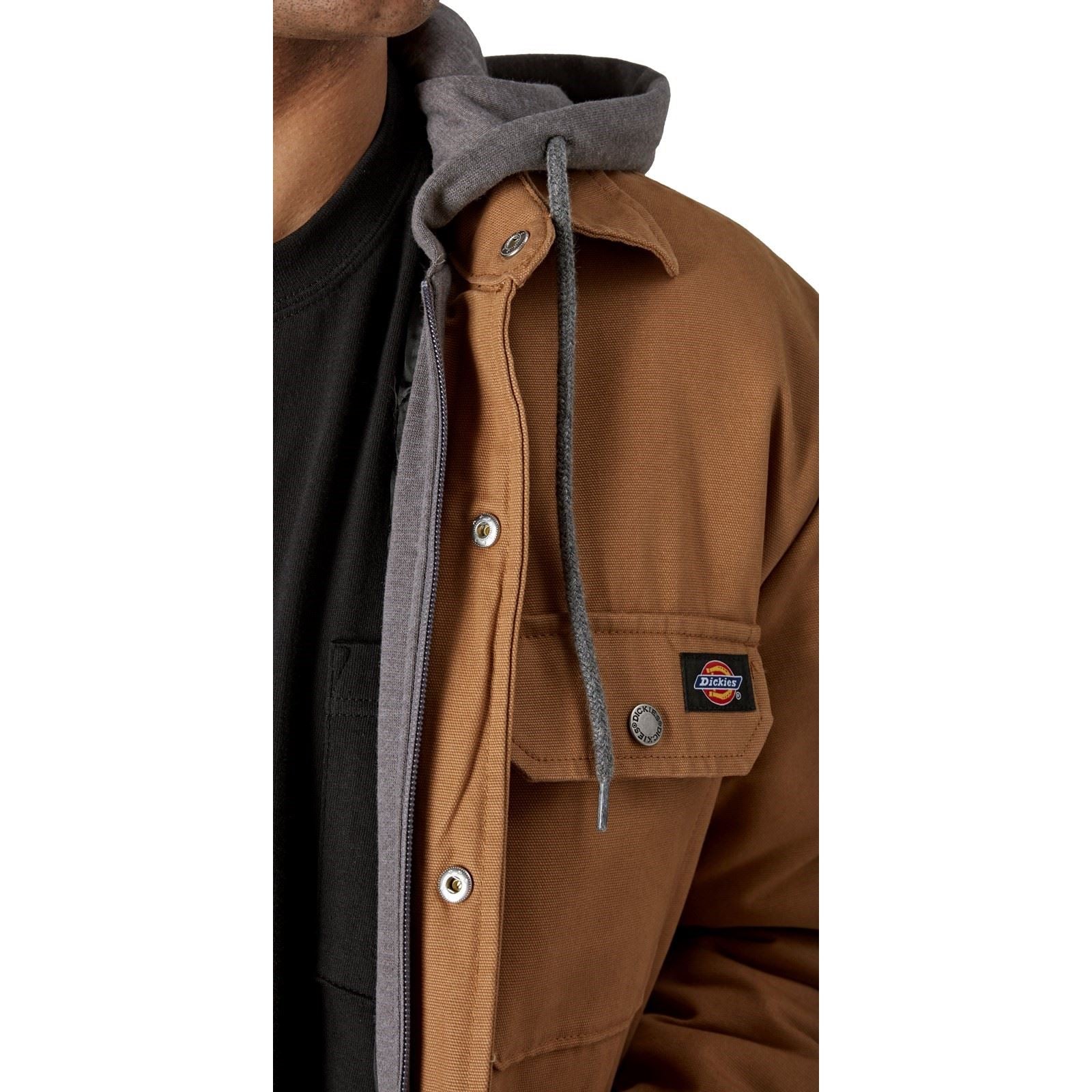 Dickies Duck Veste Chemise Marron Pour Homme