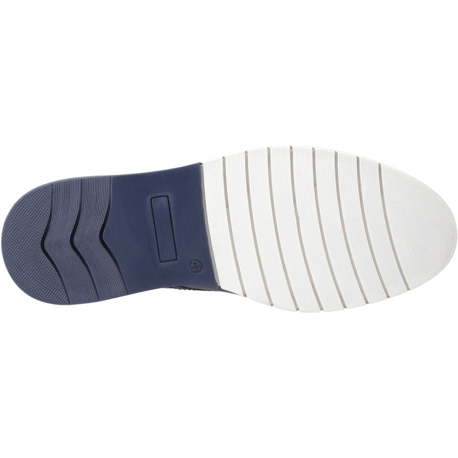 Pod Cillian Chaussures À Lacets En Cuir Pour Hommes, Bleu Marine