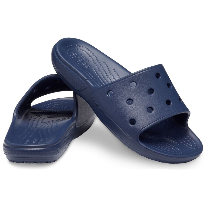Crocs Classic Crocs Slide Crocs Classic Crocs Slide claquettes classiques en EVA de couleur marine