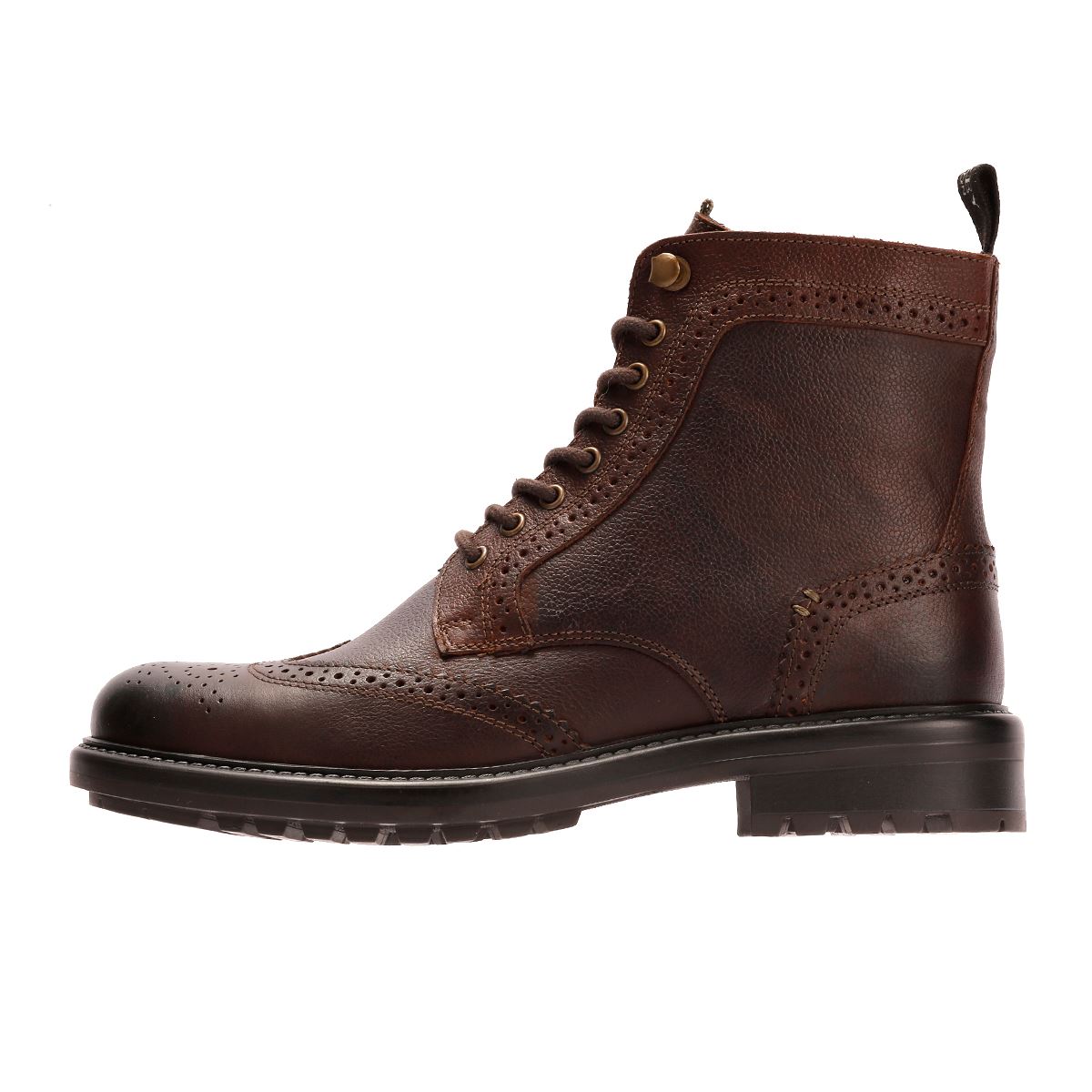 Osprey London The Professor Bottes En Cuir Pour Hommes Marron