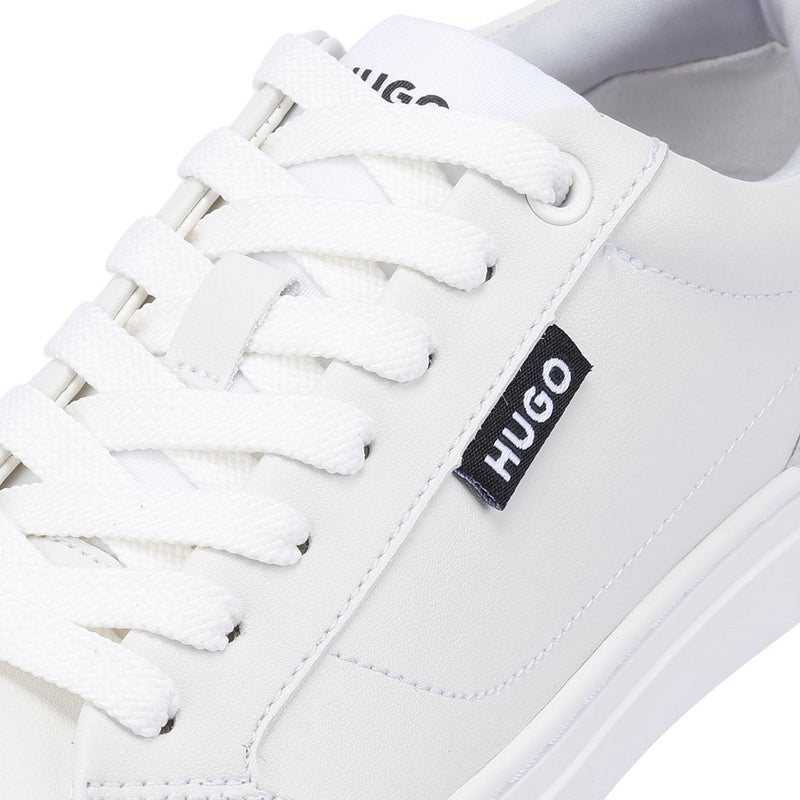 Hugo Morrie Tennis Baskets Blanches Pour Femmes