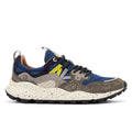 Flower Mountain Baskets Grises Pour Hommes En Daim Yamano