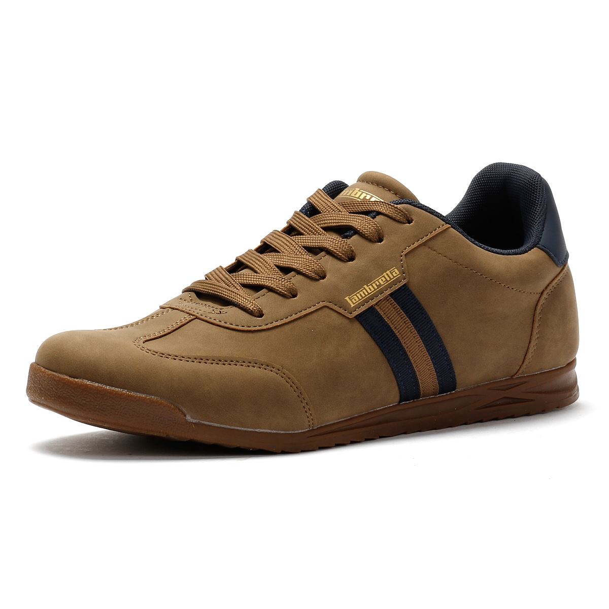 Lambretta Tackle Baskets Brunes Pour Hommes