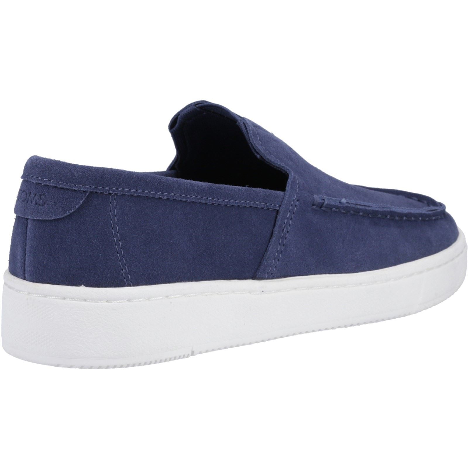 TOMS TRVL Lite Espadrilles En Cuir Pour Hommes Bleu Cadet