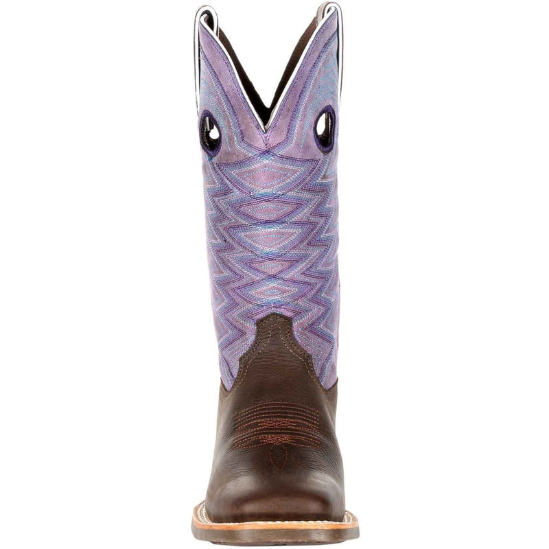 Durango Lady Rebel Pro Bottes En Cuir Pour Femme Couleur Terre Sombre/Améthyste