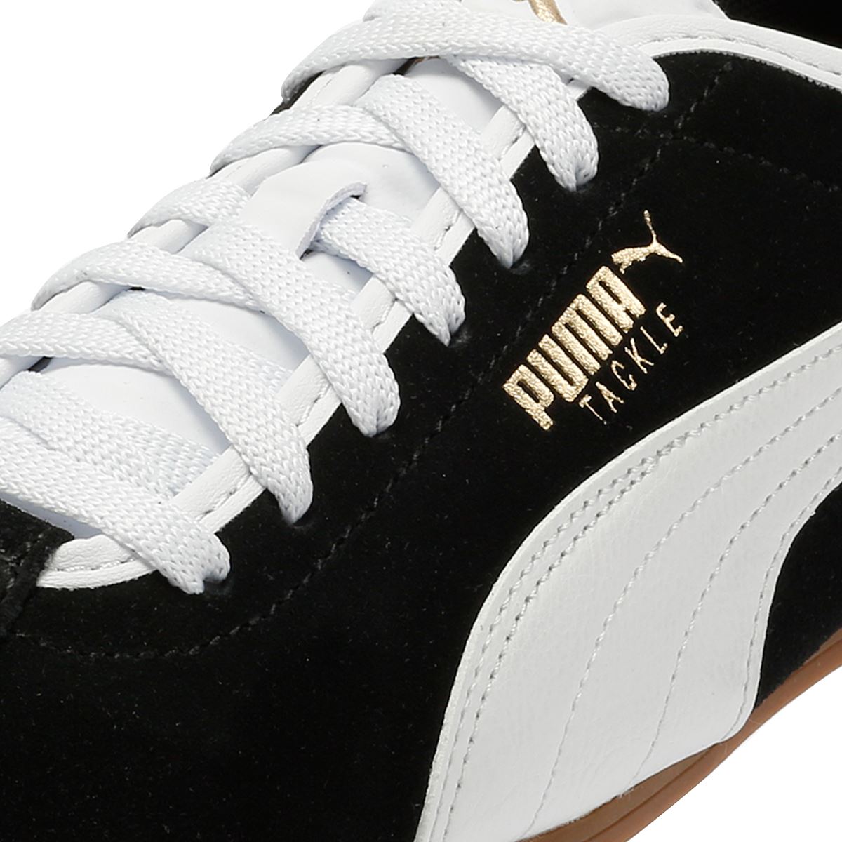 Puma Tackle Baskets Noires Suede Pour Femmes