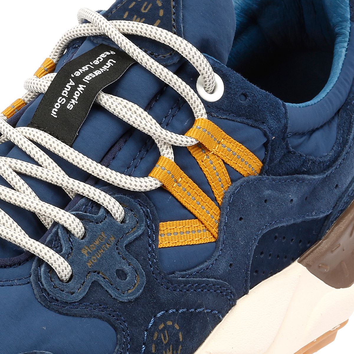 Flower Mountain Yamano 3 Universal Works Sneakers Bleues