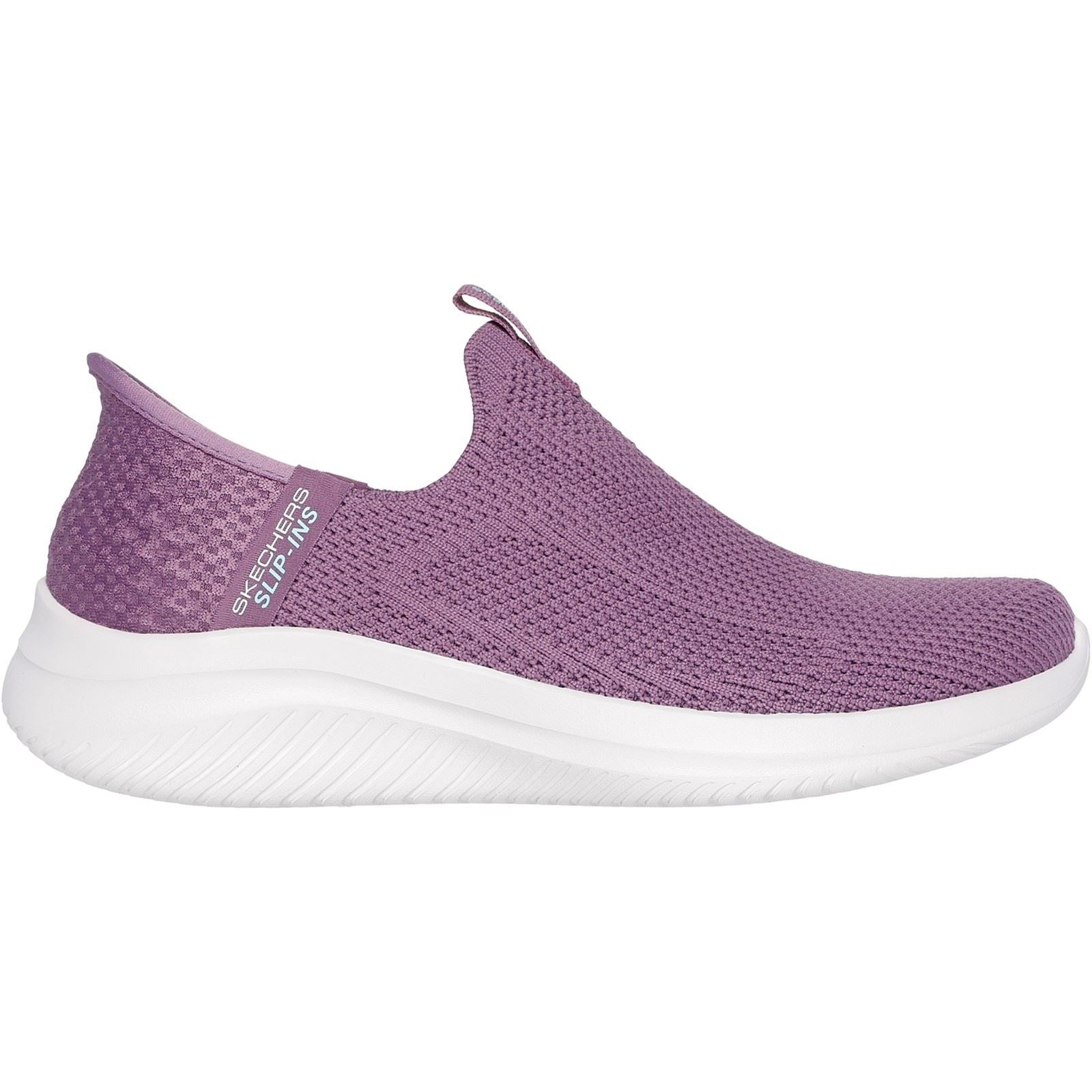 Skechers Ultra Flex 3.0 Easy Win Baskets En Toile Violettes Pour Femmes