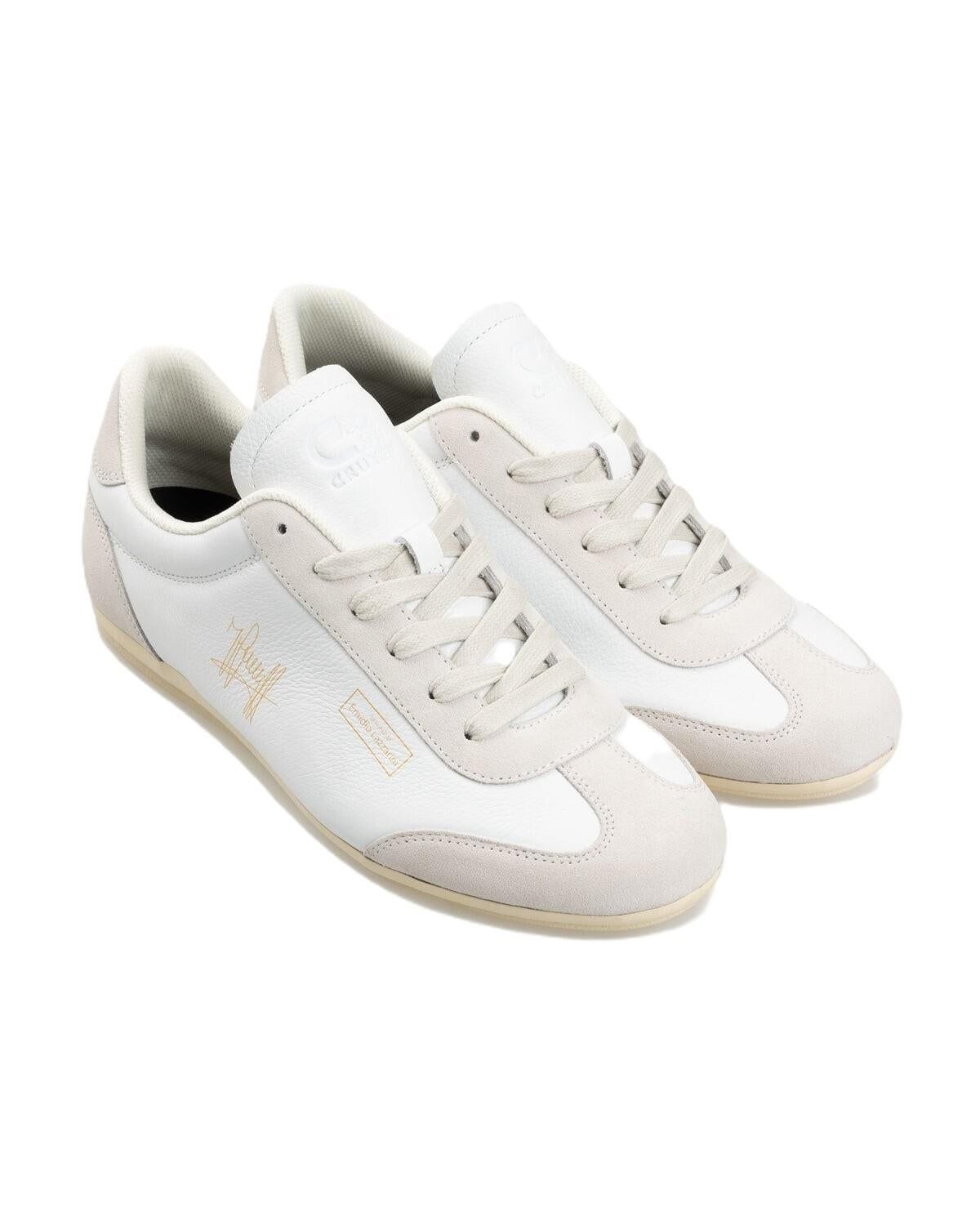 Cruyff Recoupa Baskets Blanches En Cuir Pour Hommes