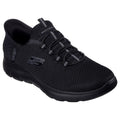 Skechers Summits High Range Baskets Noires Pour Hommes En Synthétique