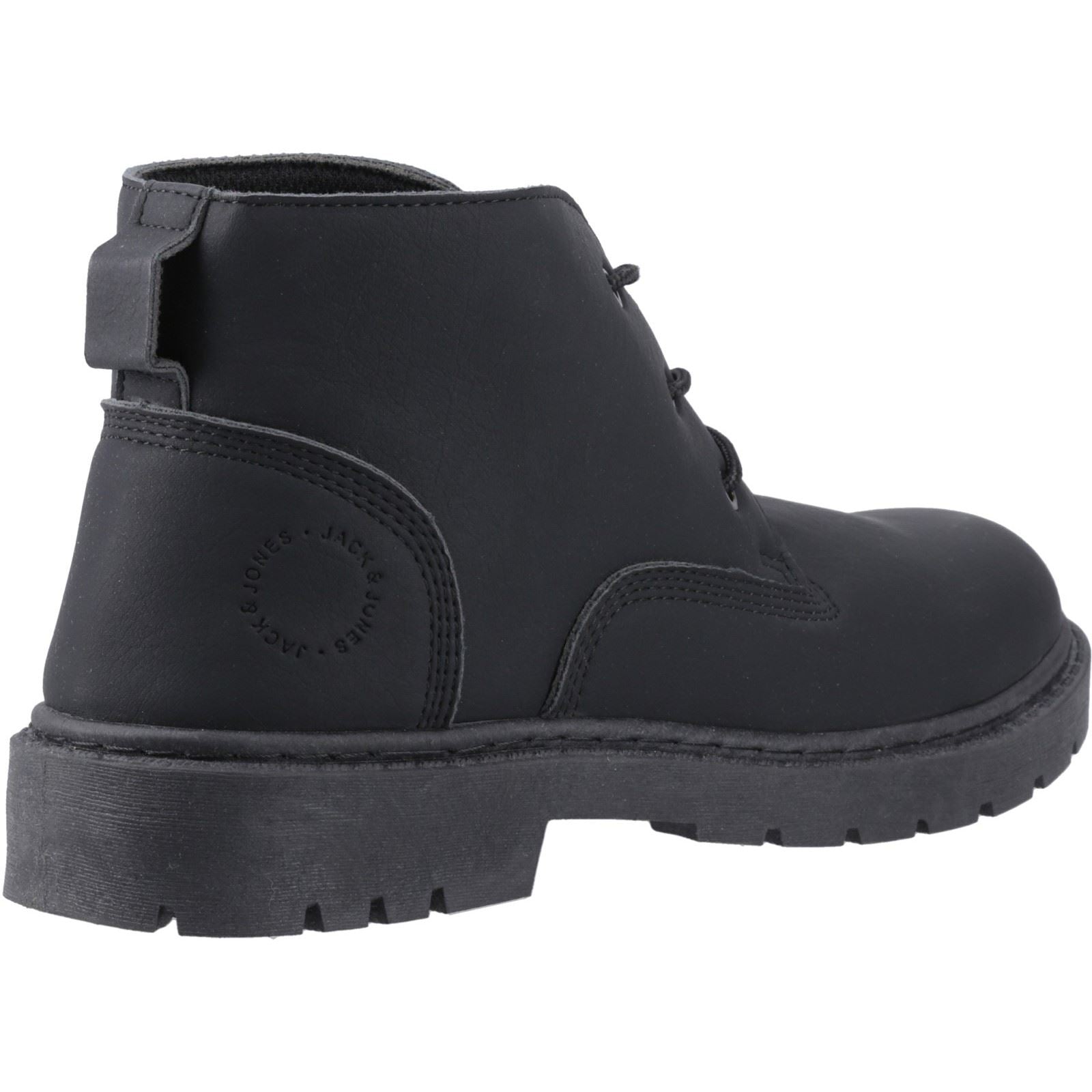Jack & Jones Wainsworth Bottes De Cheville Anthracite Pour Hommes En Polyuréthane
