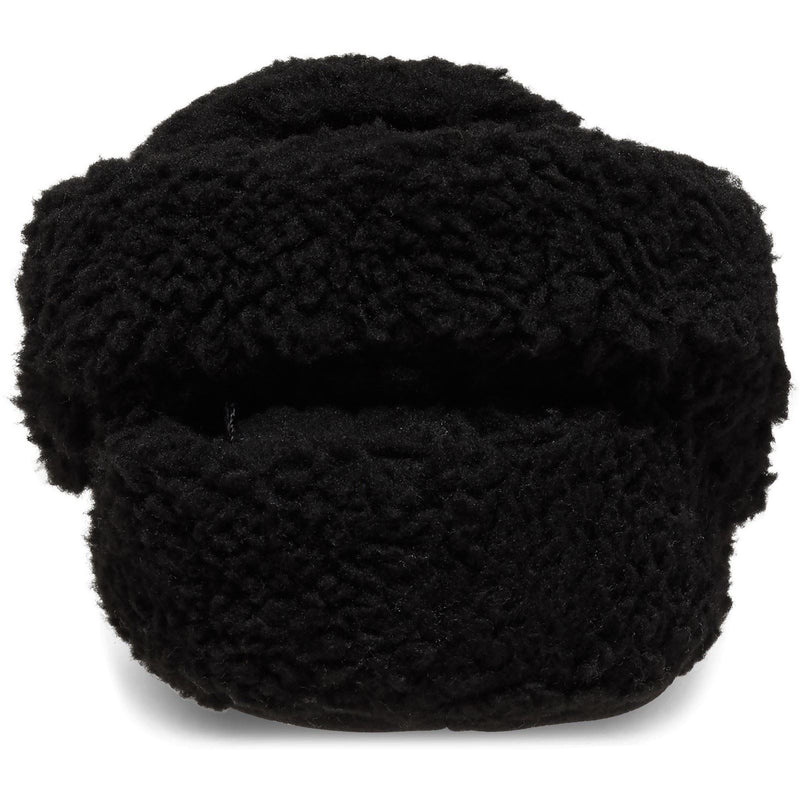 Crocs Classic Cozzzy Slipper Chaussons Noirs Pour Femmes En Polyester