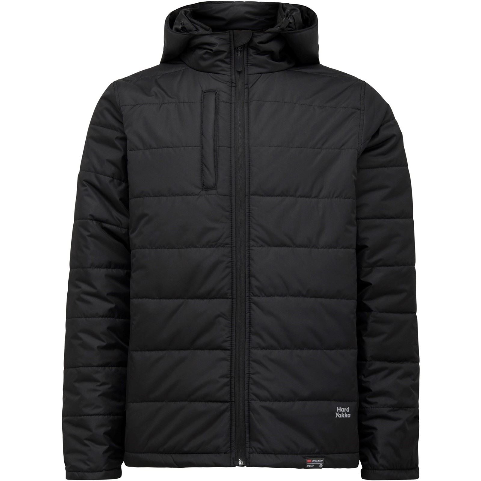 Hard Yakka Puffa 2.0 Veste Matelassée Noire Pour Hommes