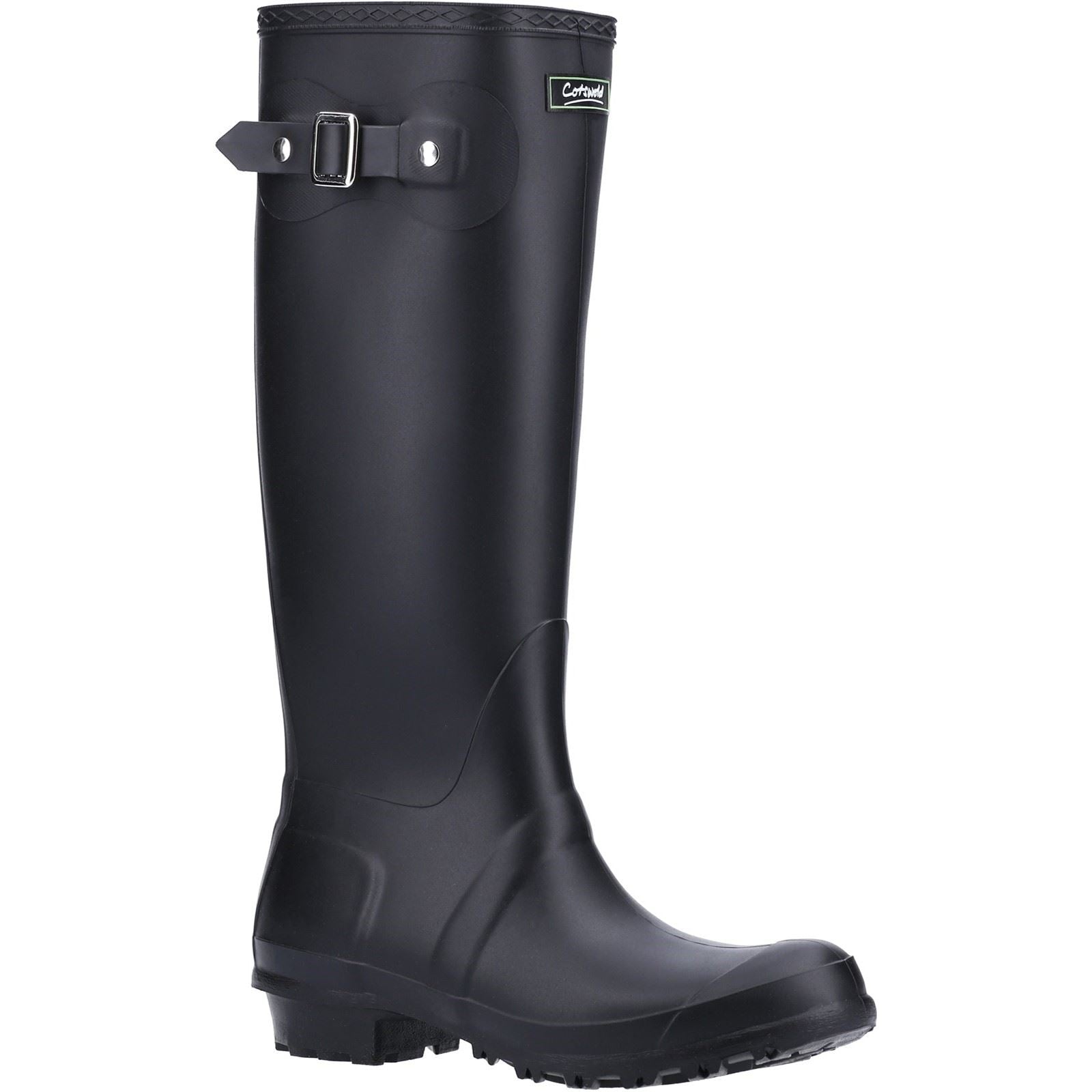 Cotswold Sandringham Bottes En Caoutchouc Noires En Pvc