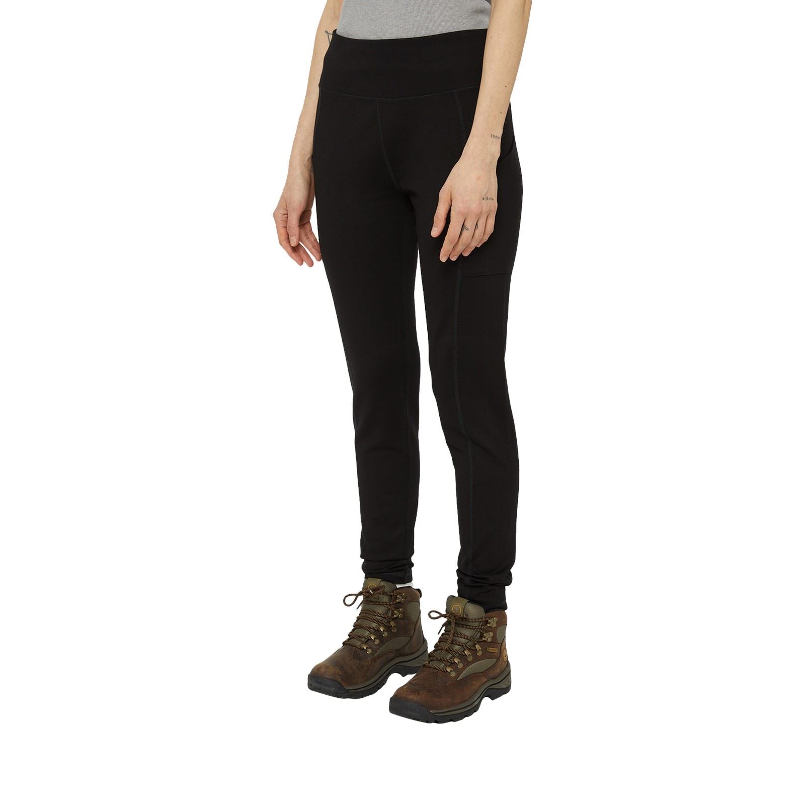 Dickies Double Pocket Legging Pantalons De Randonnée Pour Femmes Noirs En Viscose
