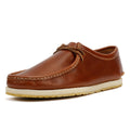 Clarks Originals Godney Lace Chaussures En Cuir Marron À Lacets Pour Homme