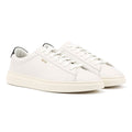 Boss Kieran Tennis Baskets Blanches En Cuir Pour Hommes