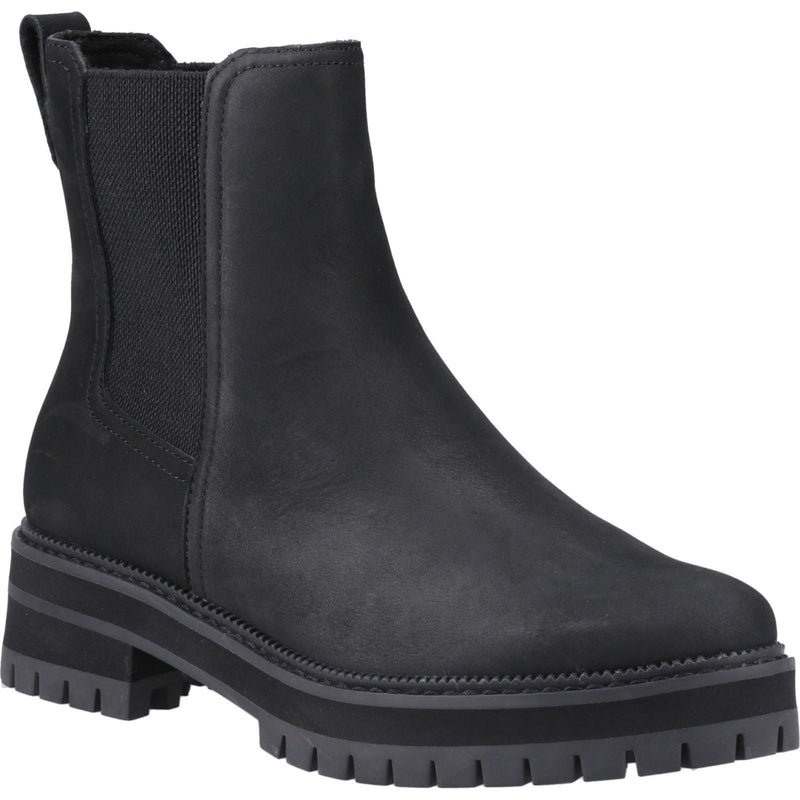 TOMS Bennet Bottes En Cuir Noires Pour Femmes