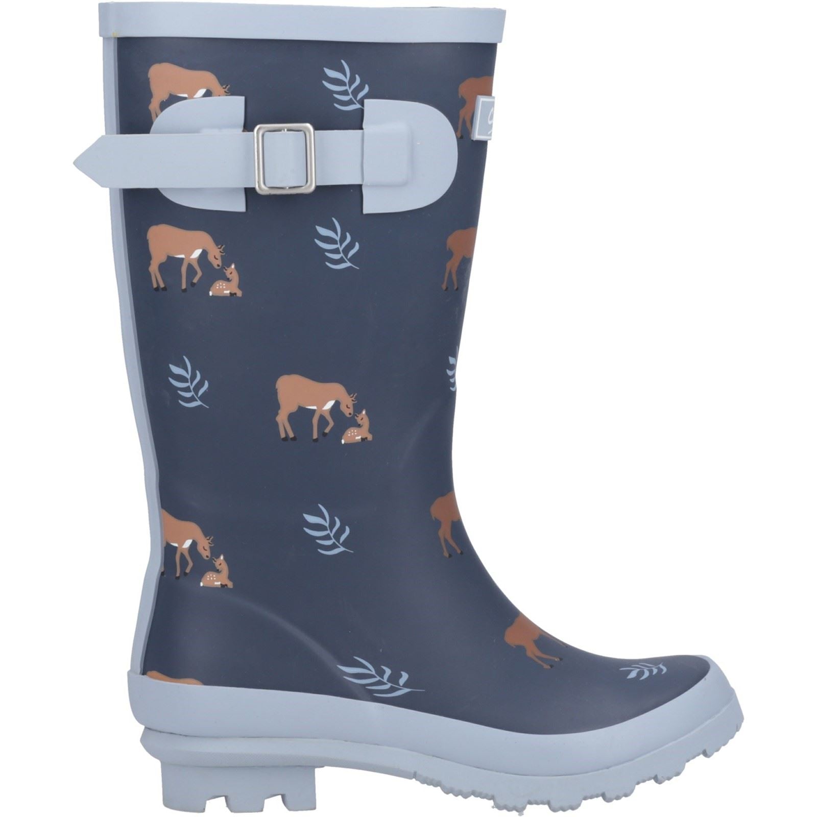 Cotswold Woodland JNR Bottes En Caoutchouc Pour Filles Deers