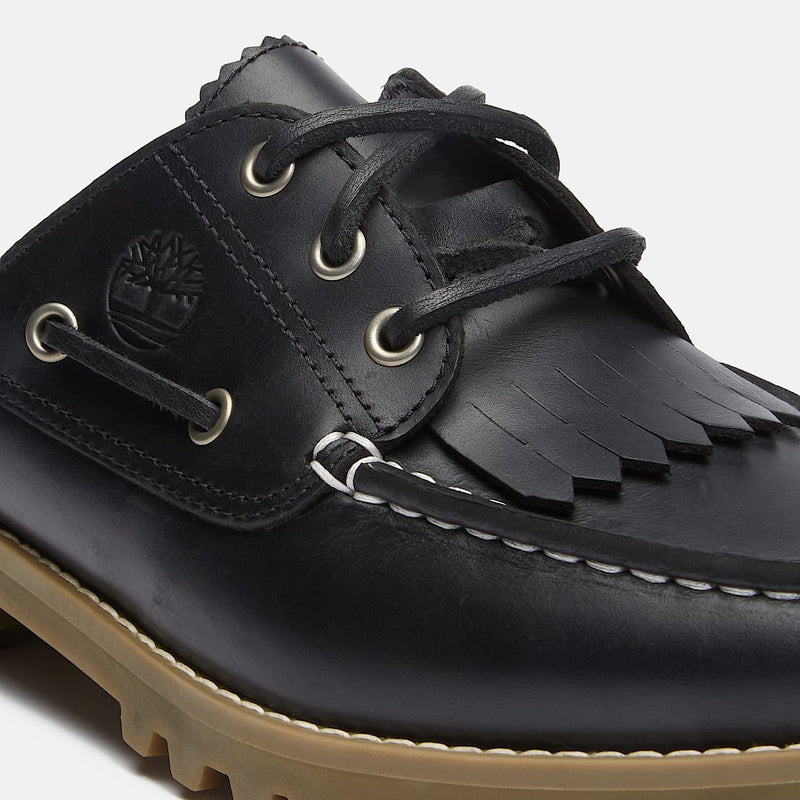 Timberland Noreen Mules Noires En Cuir Pour Femmes
