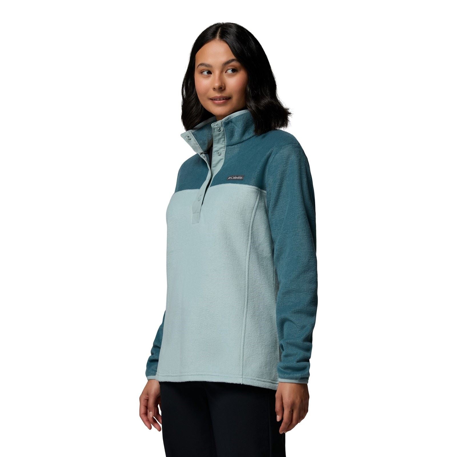 Columbia Benton Springs 1/2 Snap Pull Over II Pull-Over Bleu En Polyester Pour Femmes