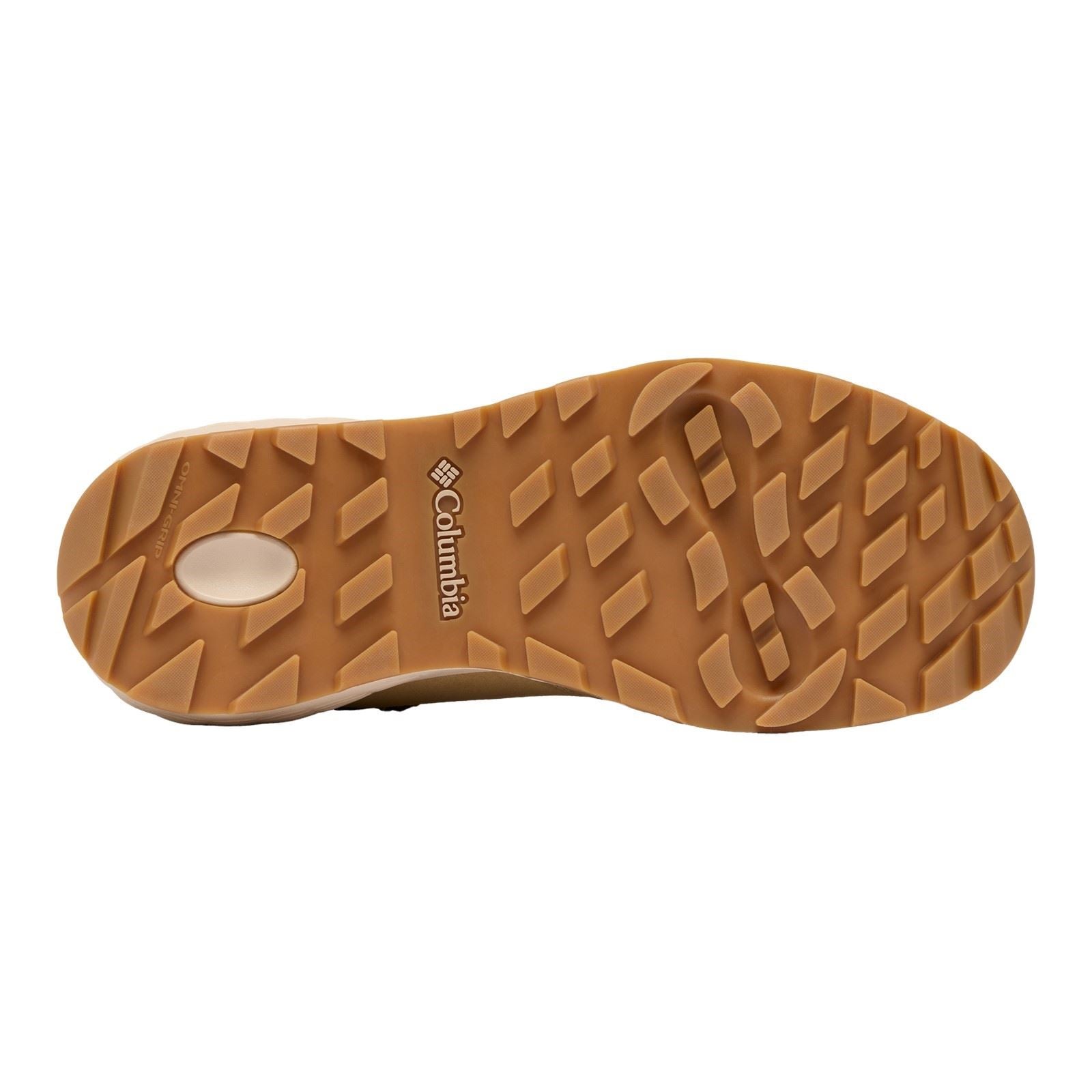 Columbia Newton Wander Bottes De Randonnée En Cuir Suédé Pour Hommes Curry/Cordovan