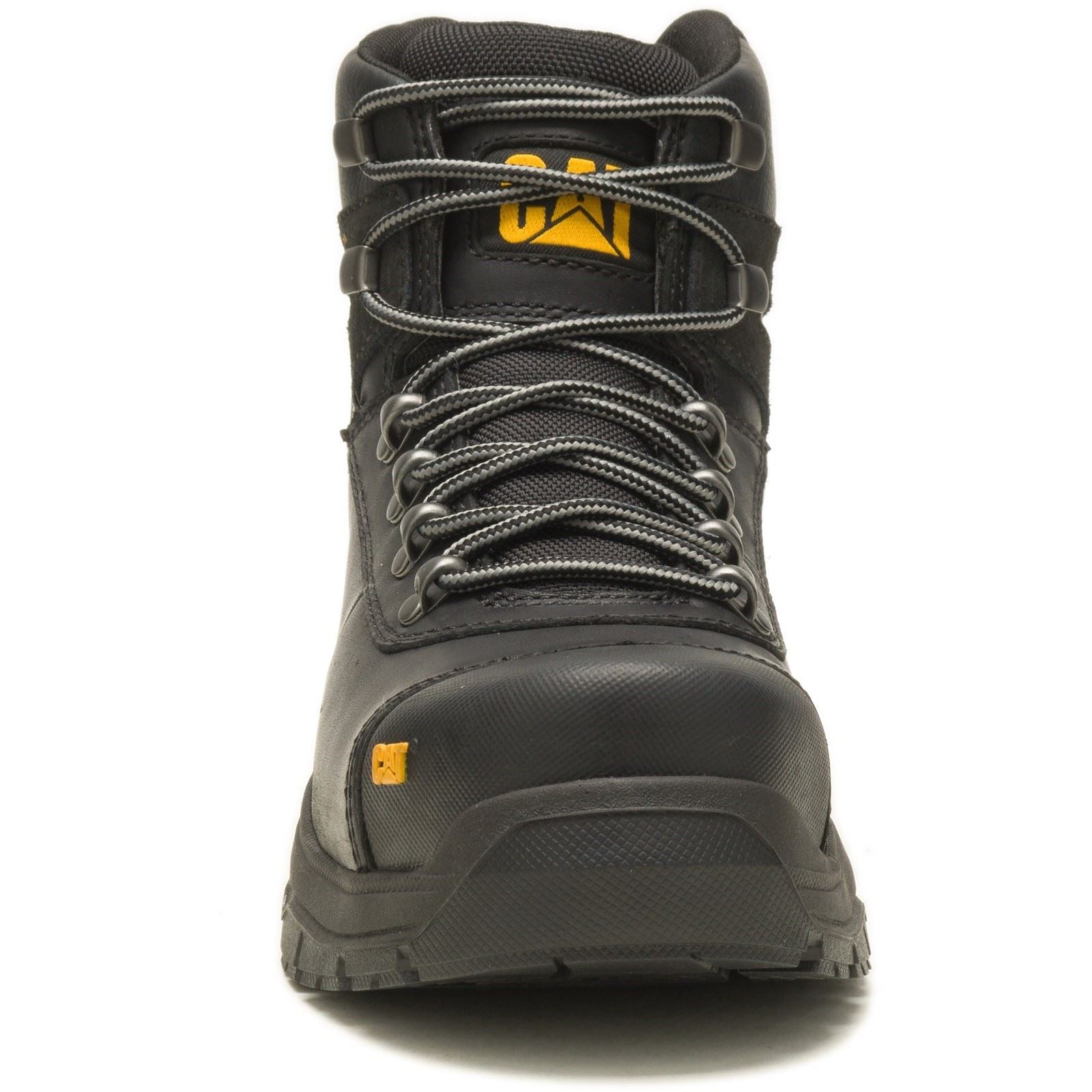 Caterpillar Bottes De Sécurité En Cuir Noir Pneumatic 2.0