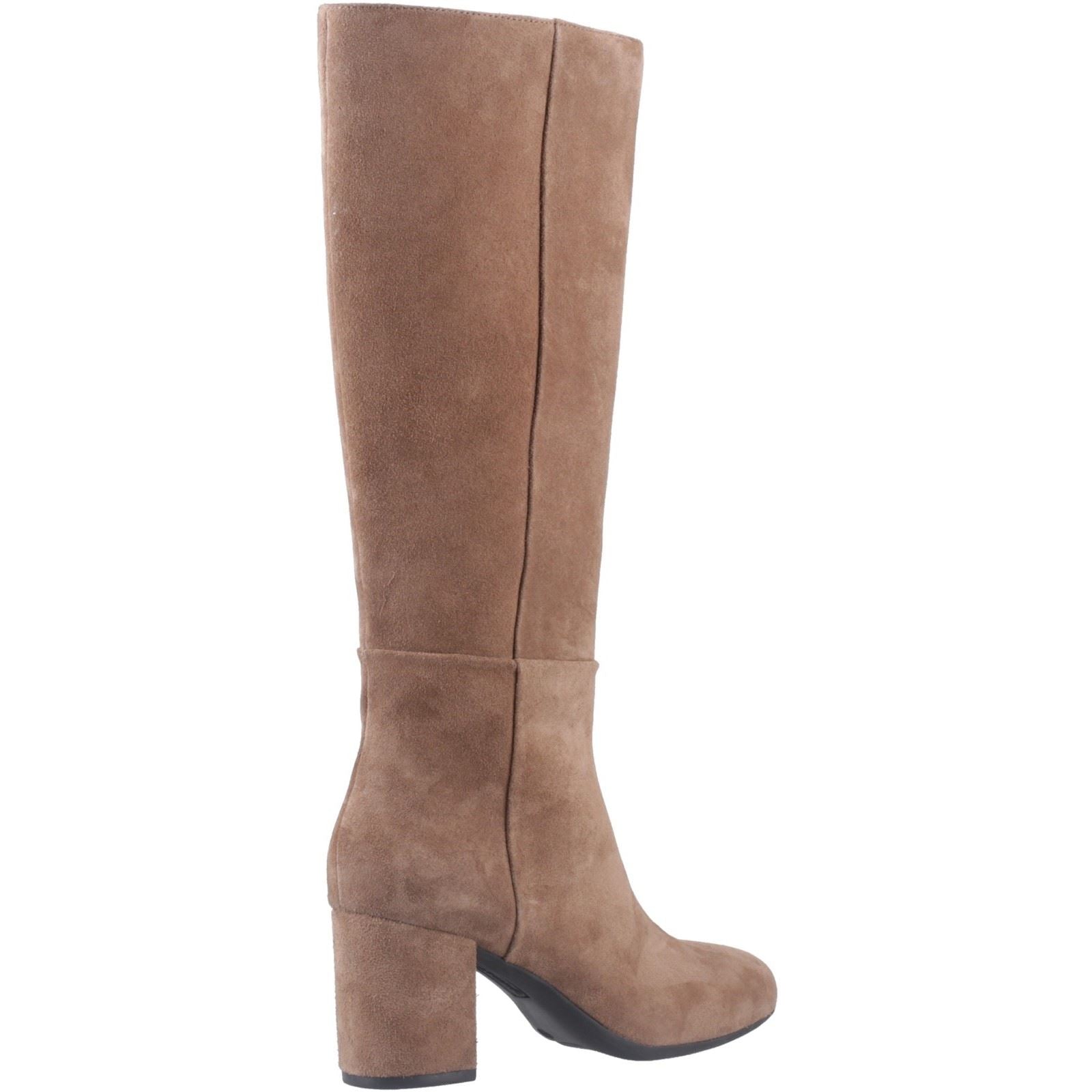 Hush Puppies Oprah Bottes À Talons Hauts Pour Femmes En Suède Coloris Moka