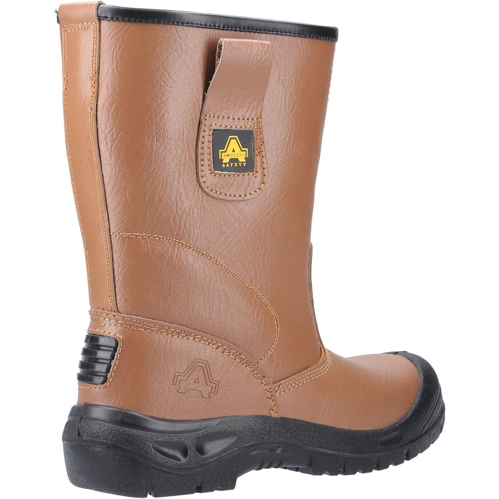Amblers Safety  Bottes De Sécurité En Cuir Tan Fs142