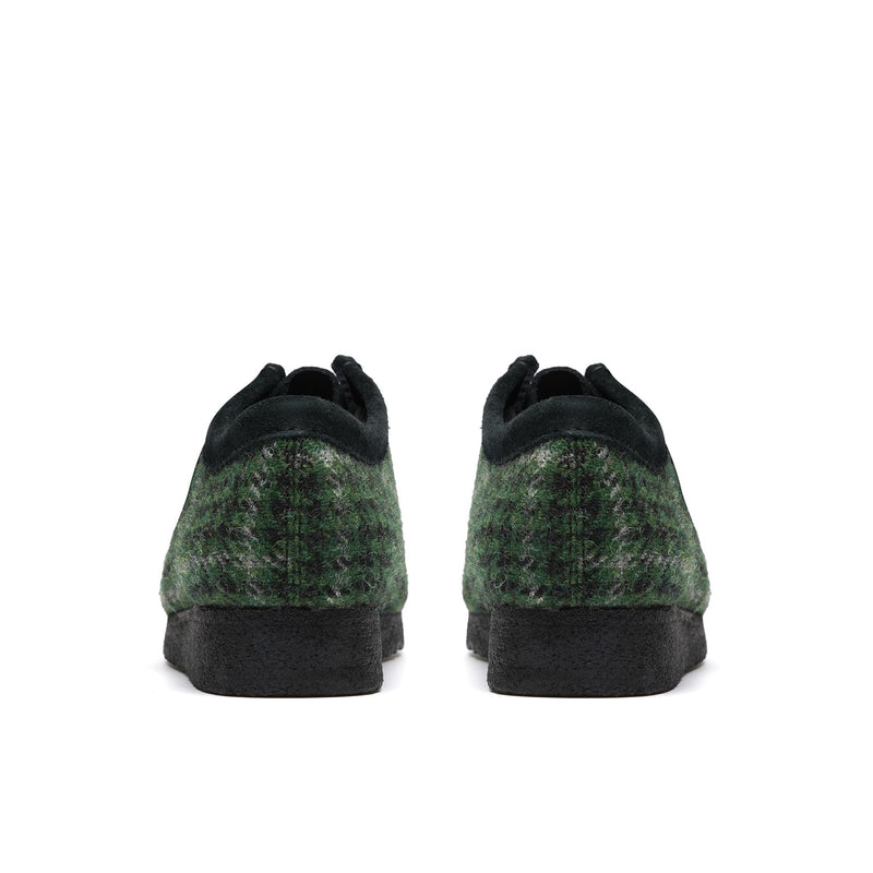 Clarks Originals Wallabee Chaussures Hommes En Textile Vert