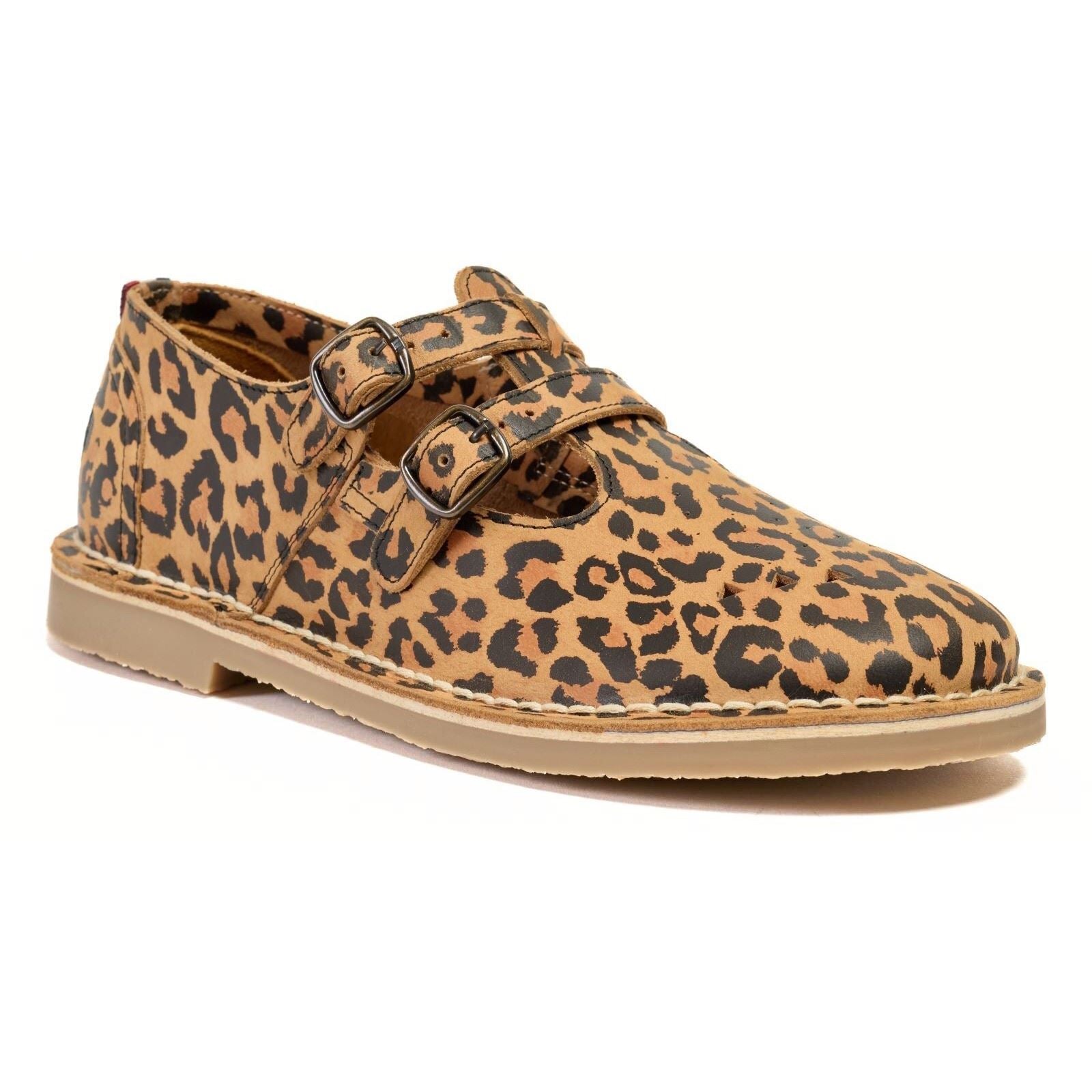 Pod Marley Chaussures Léopard En Cuir Pour Femme