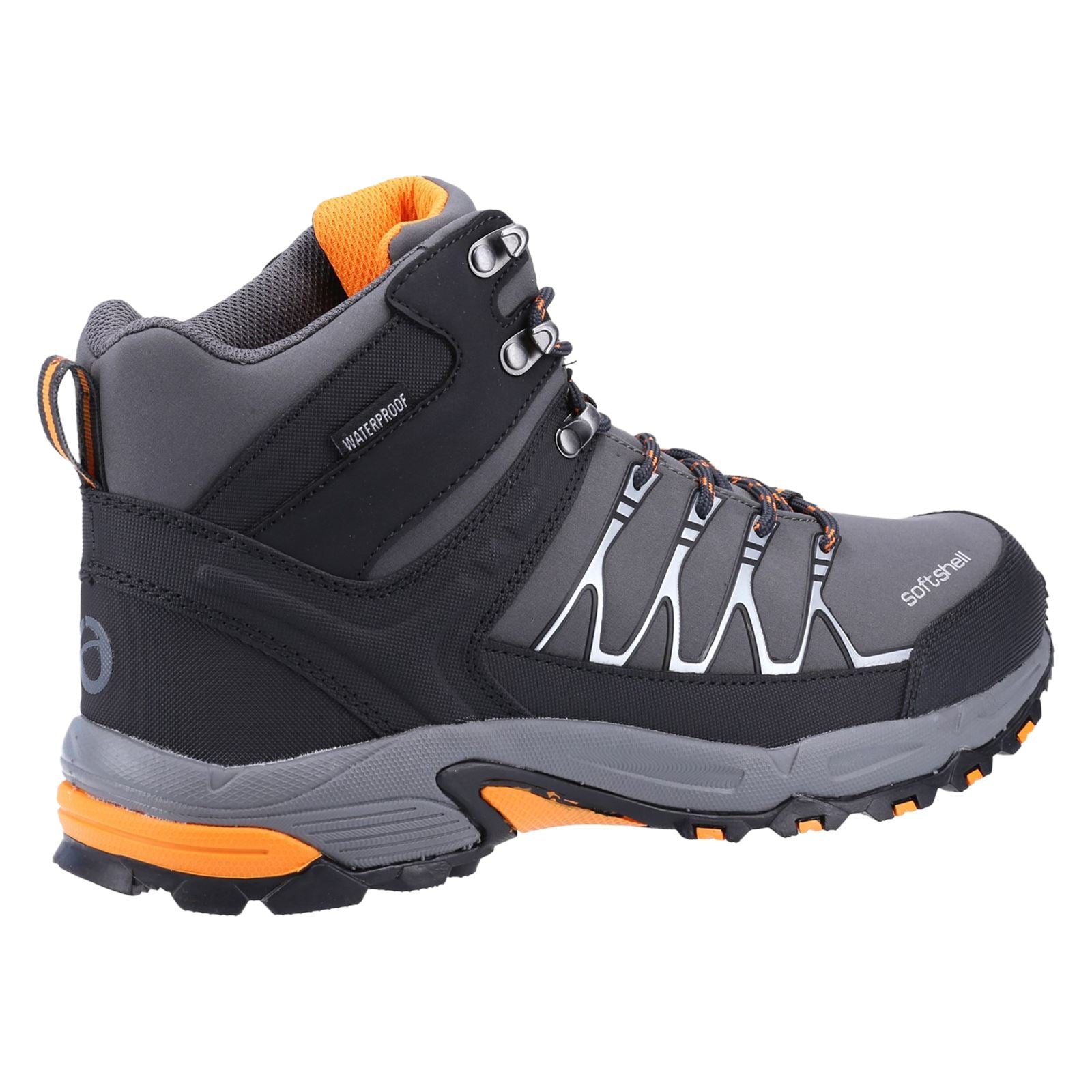 Cotswold Abbeydale Mid Bottes De Randonnée Grises/Oranges Pour Hommes