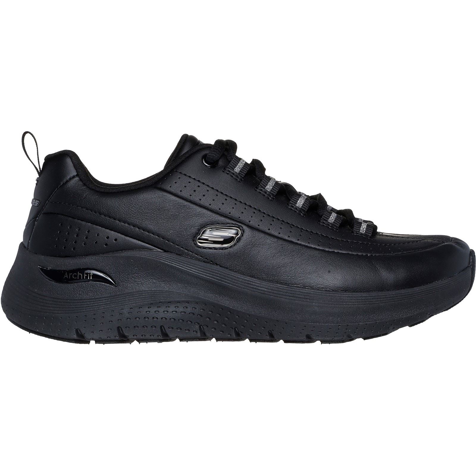 Skechers Arch Fit 2.0 Star Bound Sneakers Noires Pour Femmes En Synthétique