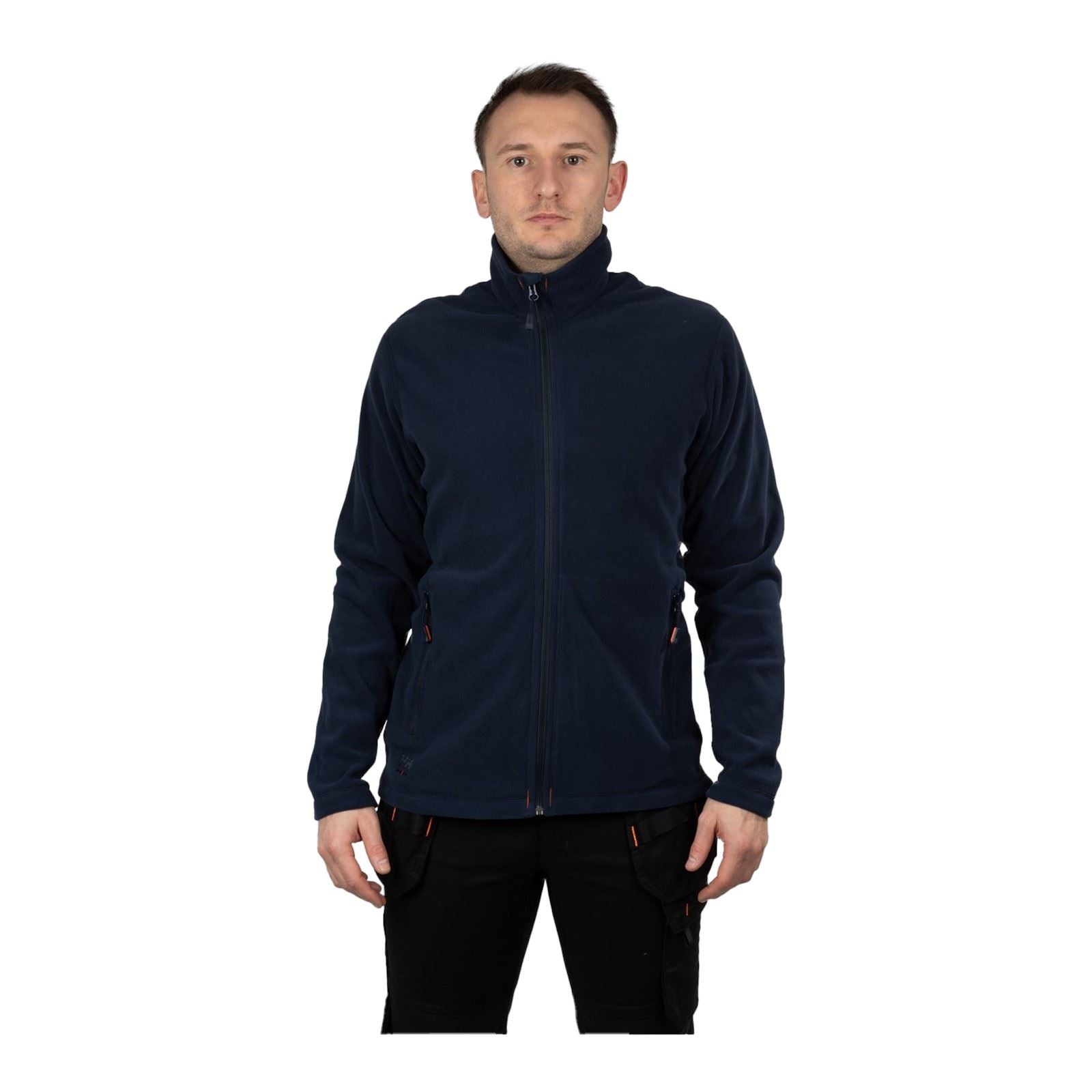Helly Hansen Workwear Oxford Veste En Polaire Bleue Pour Homme