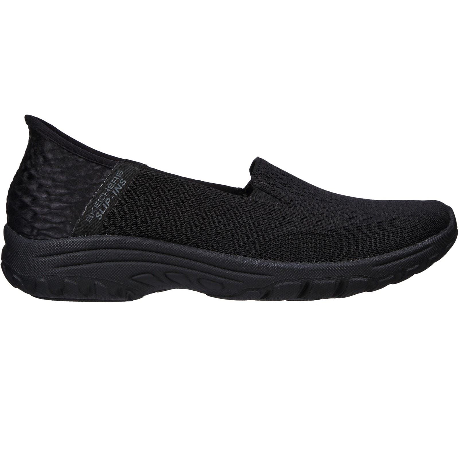 Skechers Reggae Fest 2.0 Guiding Sneakers Noires Pour Femmes En Textile